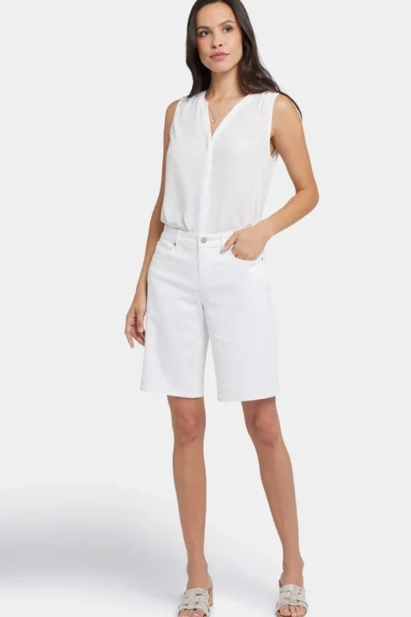NYDJ White Denim Shorts