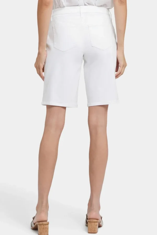 NYDJ White Denim Shorts