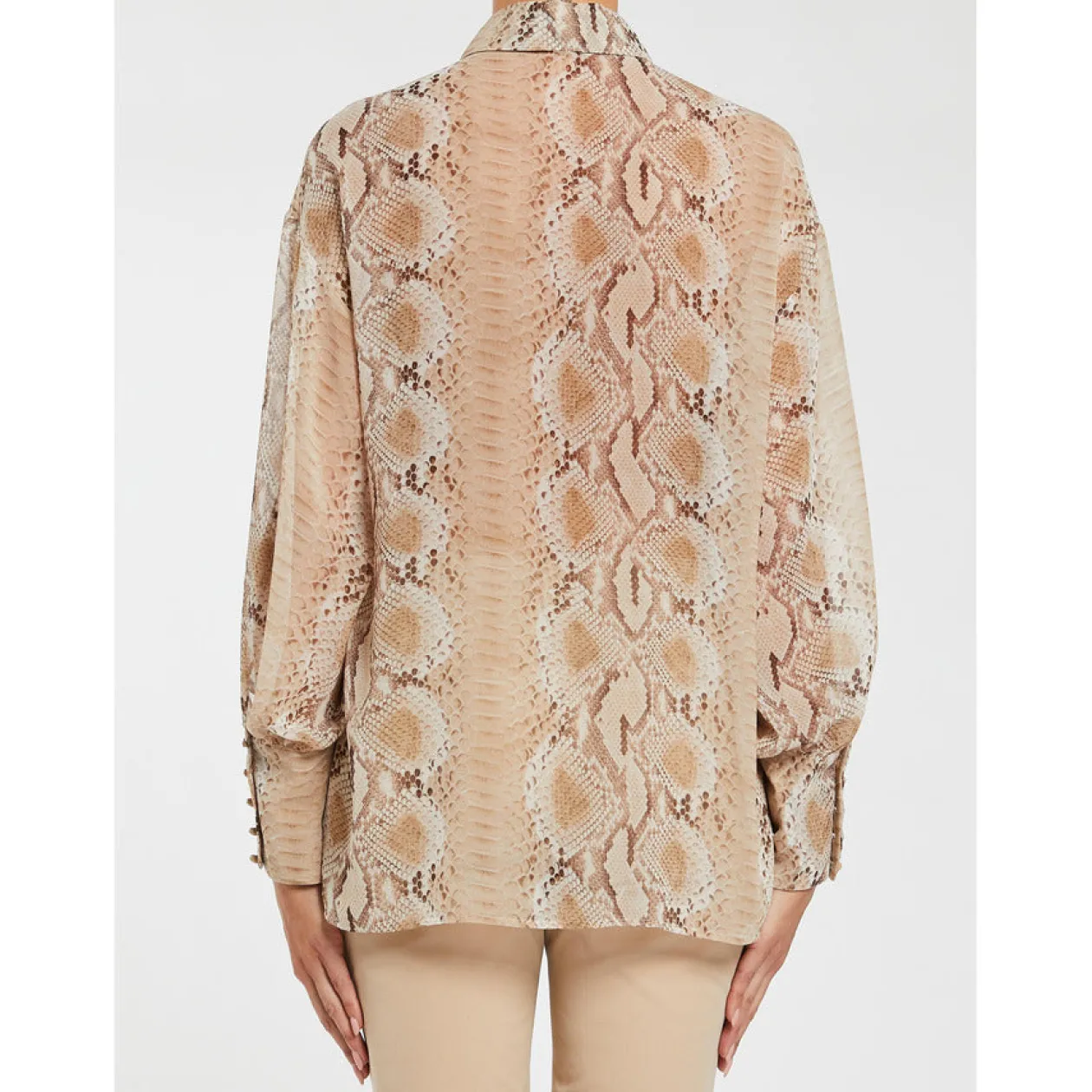 penny_black_beige_snake_p_2.webp PENNY BLACK Beige Snake Print Shirt