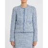 PENNY BLACK Blue Tweed Jacket