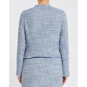 PENNY BLACK Blue Tweed Jacket