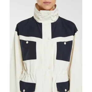 PENNY BLACK Navy & Ivory Coat