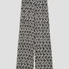 PENNYBLACK Black Patterned Trousers