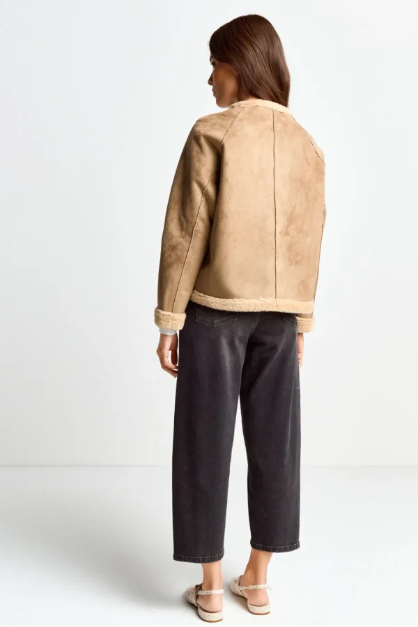 R&R Brown Teddy Jacket