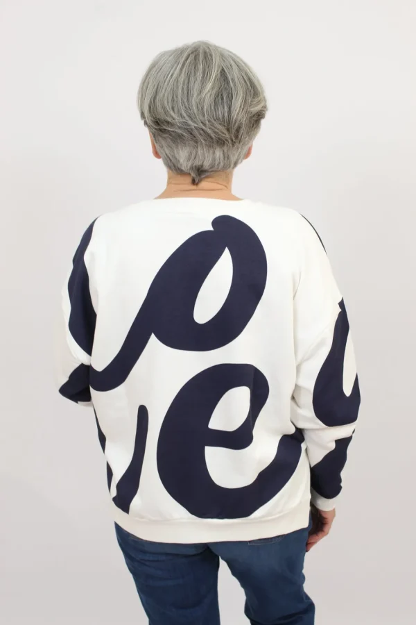 SMITH & SOUL Navy Love Sweater