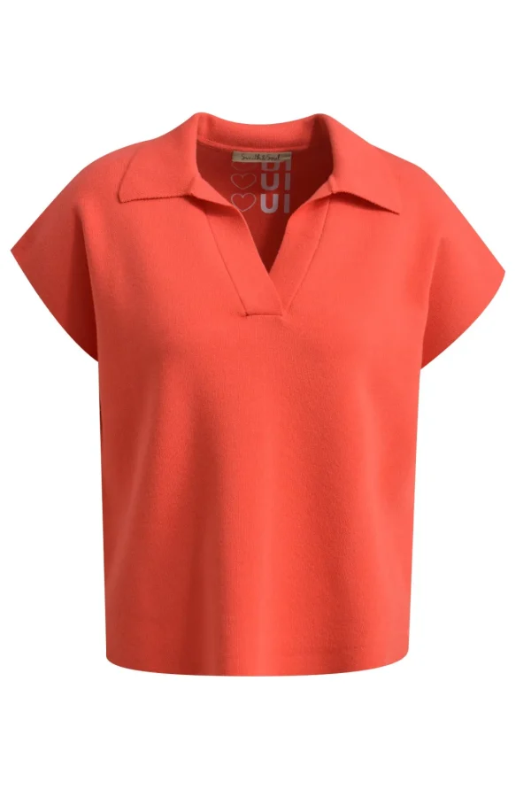 SMITH & SOUL Red Polo T-shirt